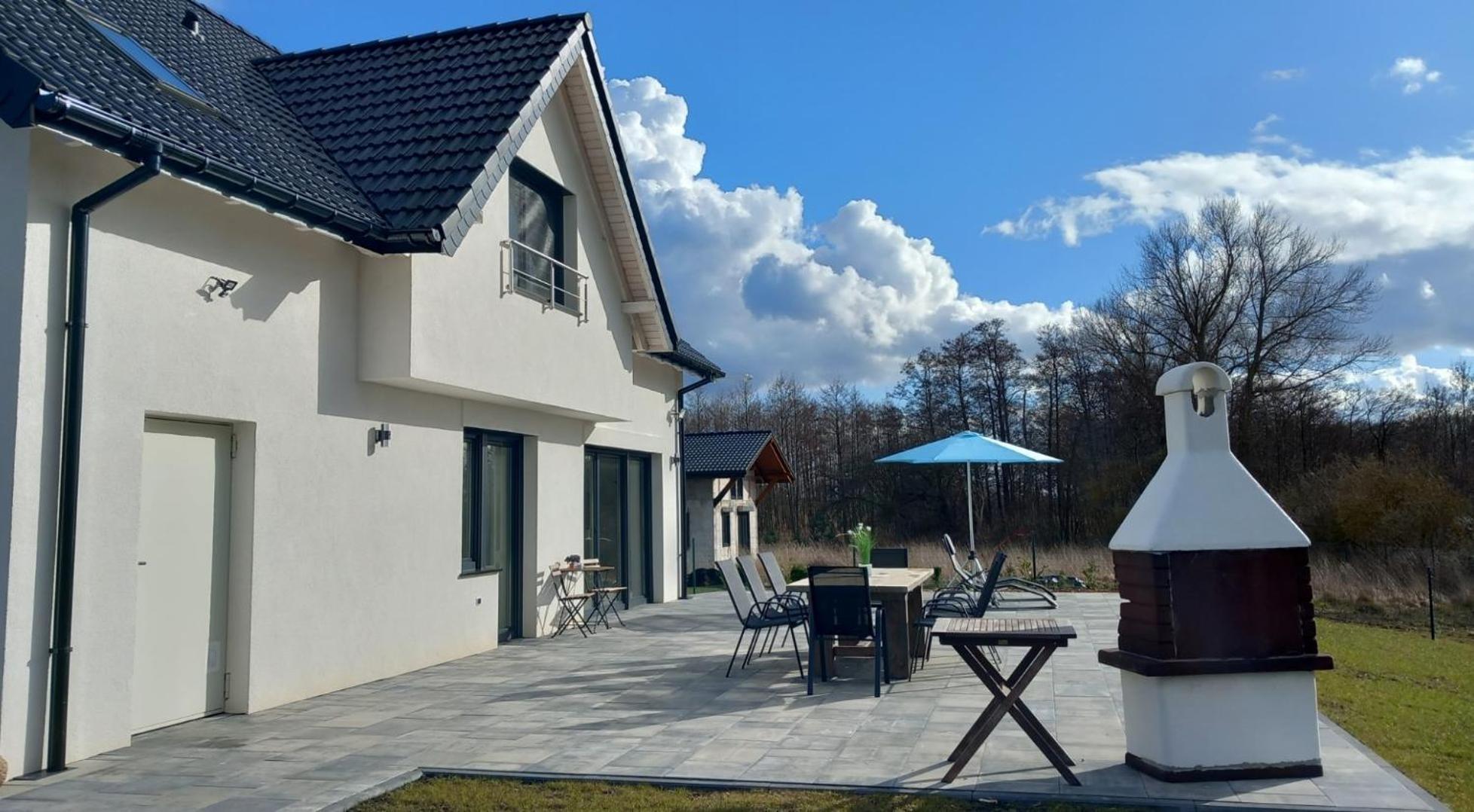 Villa Koprowo - Mit Direktem Seezugang, Sauna & Whirlpool Zastan Exterior photo